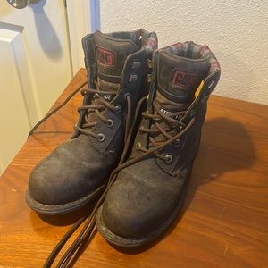 Caterpillar steel toe boots